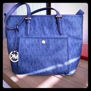 Michael Kors logo satchel